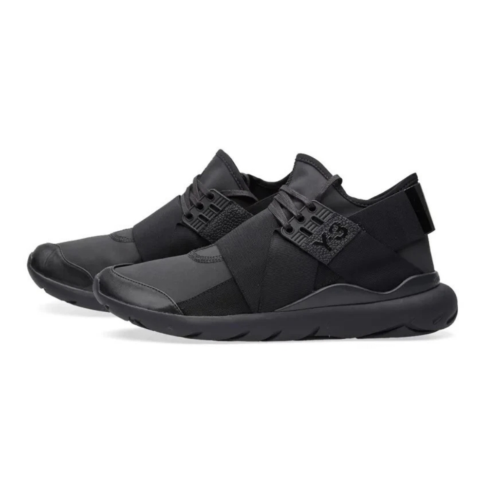 Y-3 YOHJI YAMAMOTO × Adidas 'W Qasa Elle Lace' Trainers Sneekers - Black
